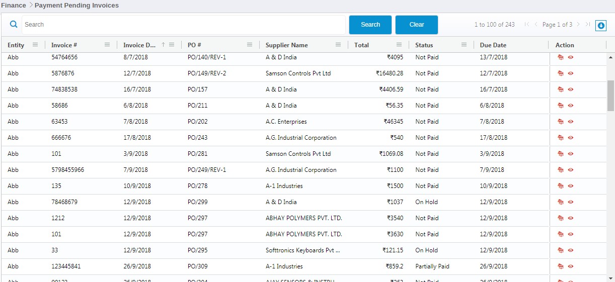 GAIN PERFORMANCE-PAYABLE MANAGEMENT